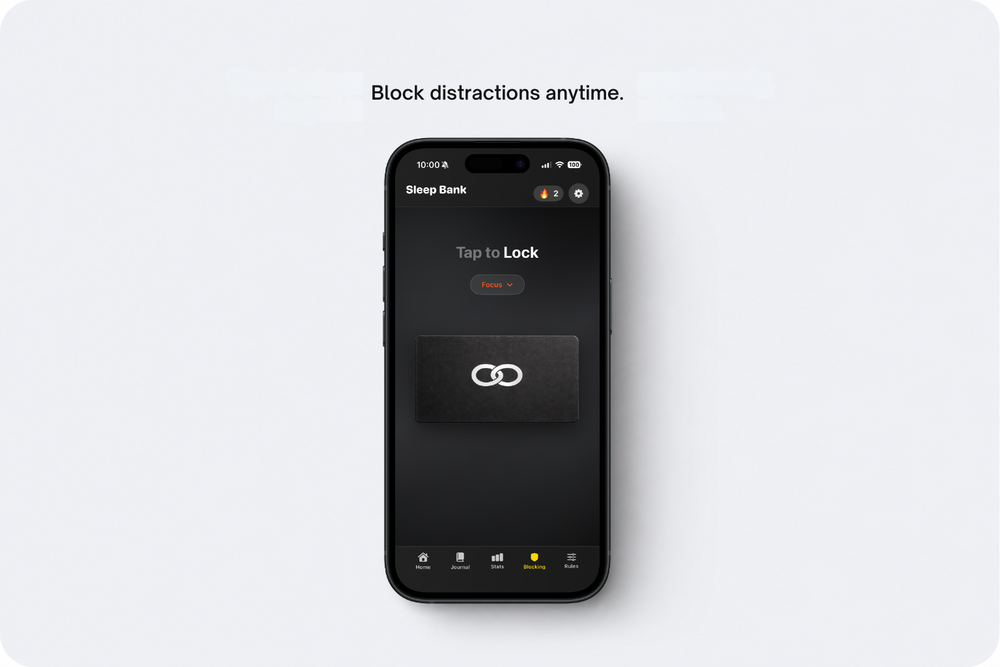 Block Anytime